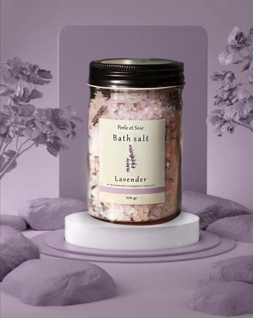 نمک حمام لوندر-Lavender body salt
