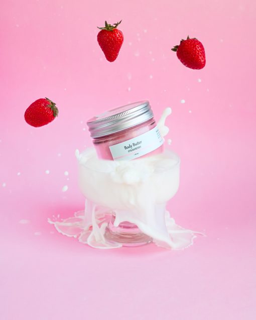 کره بدن توت فرنگی-Strawberry Body Butter