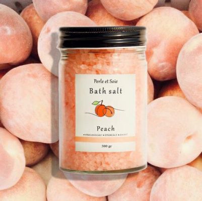 نمک حمام هلو-Peach bath salt