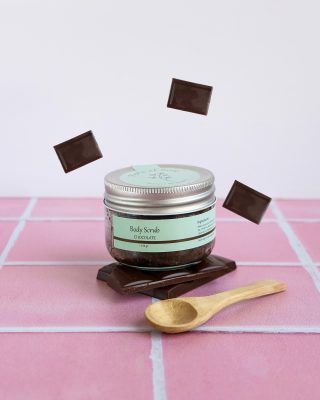 بادی اسکراب شکلاتی-chocolate body scrub